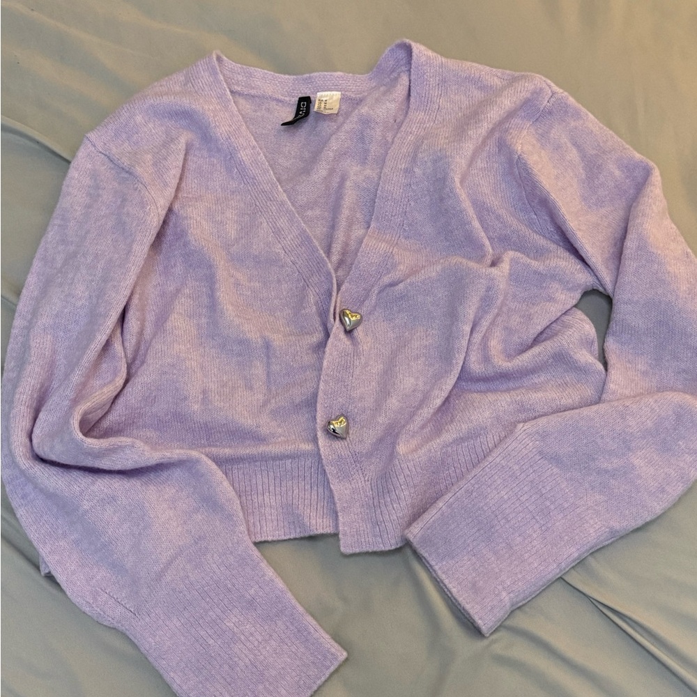 H&M Light Purple Cardigan